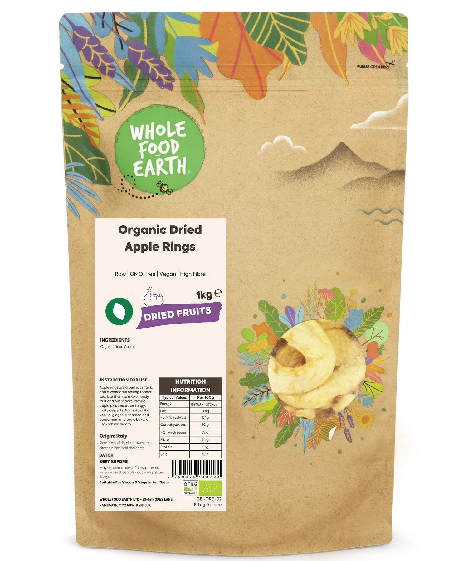 Organic Dried Apple Rings - Image 8