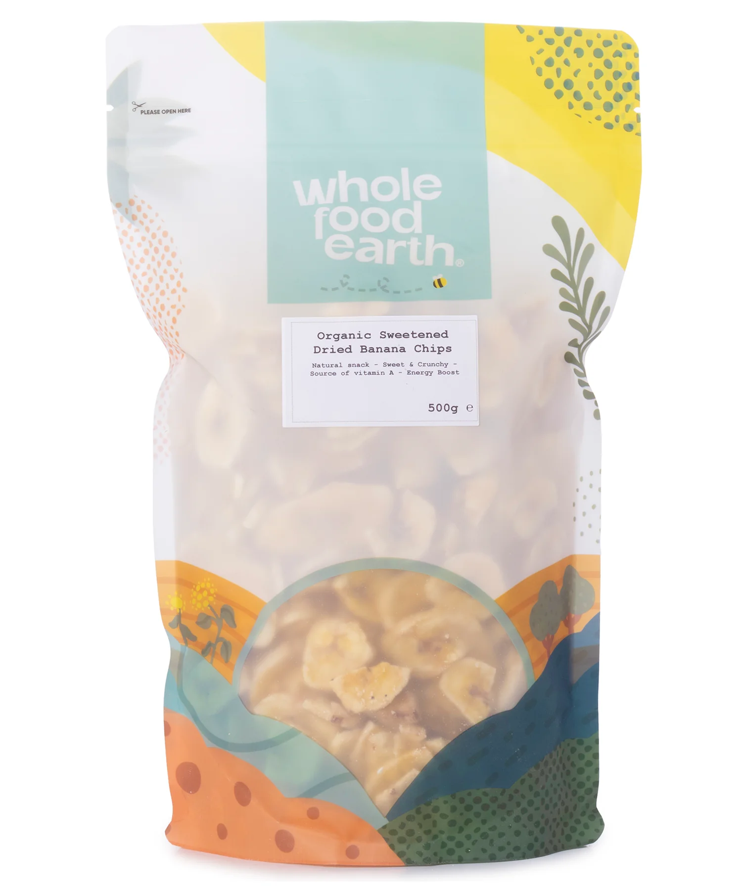 Organic Sweetened Dried Banana Chips - Image 5
