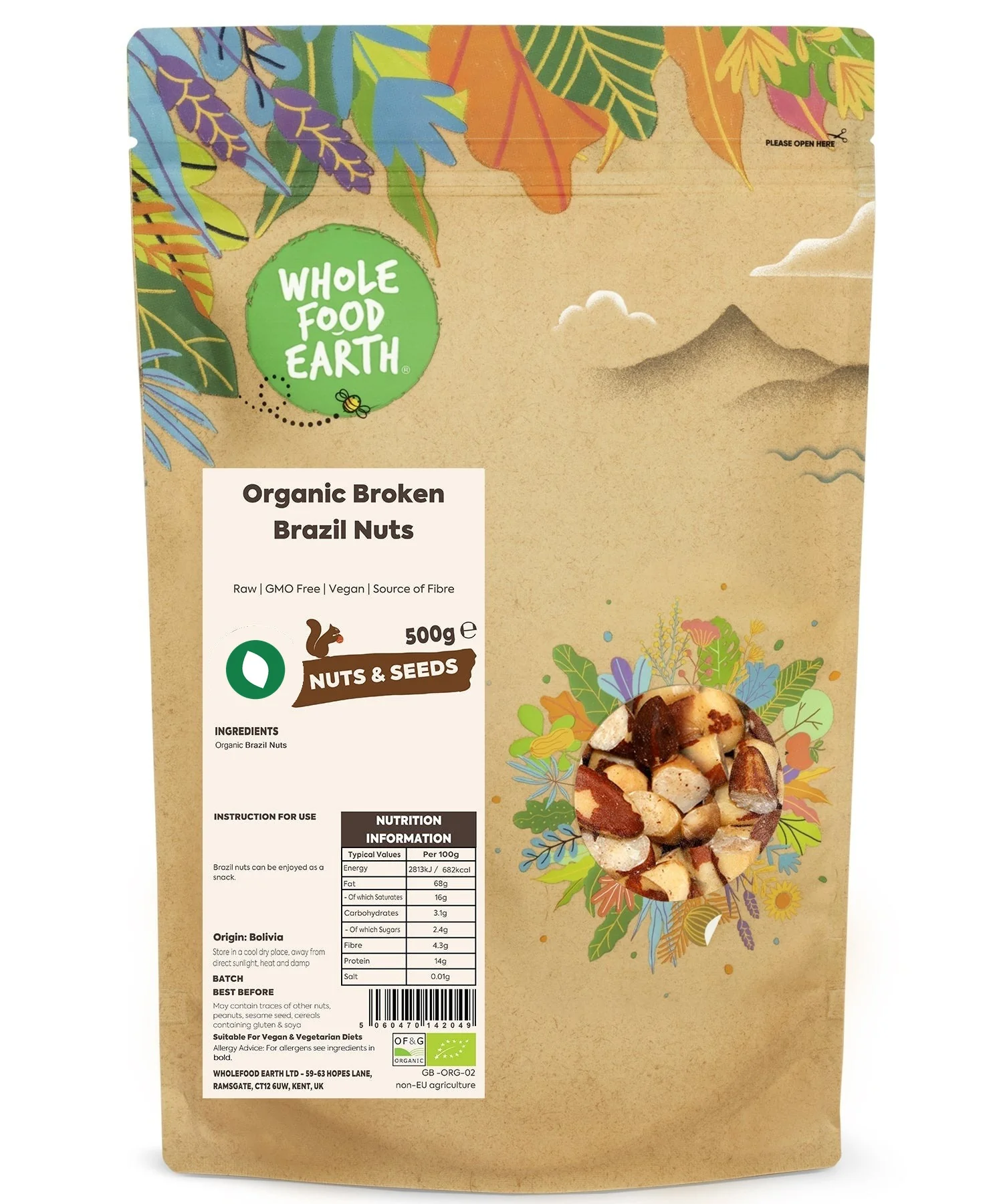 Organic Broken Brazil Nuts - Image 6