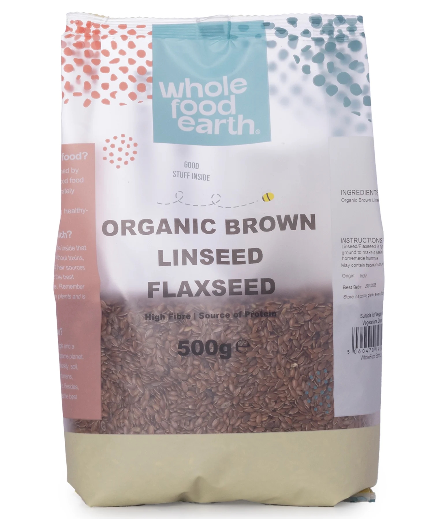 Organic Brown Linseed/Flaxseed - Image 3