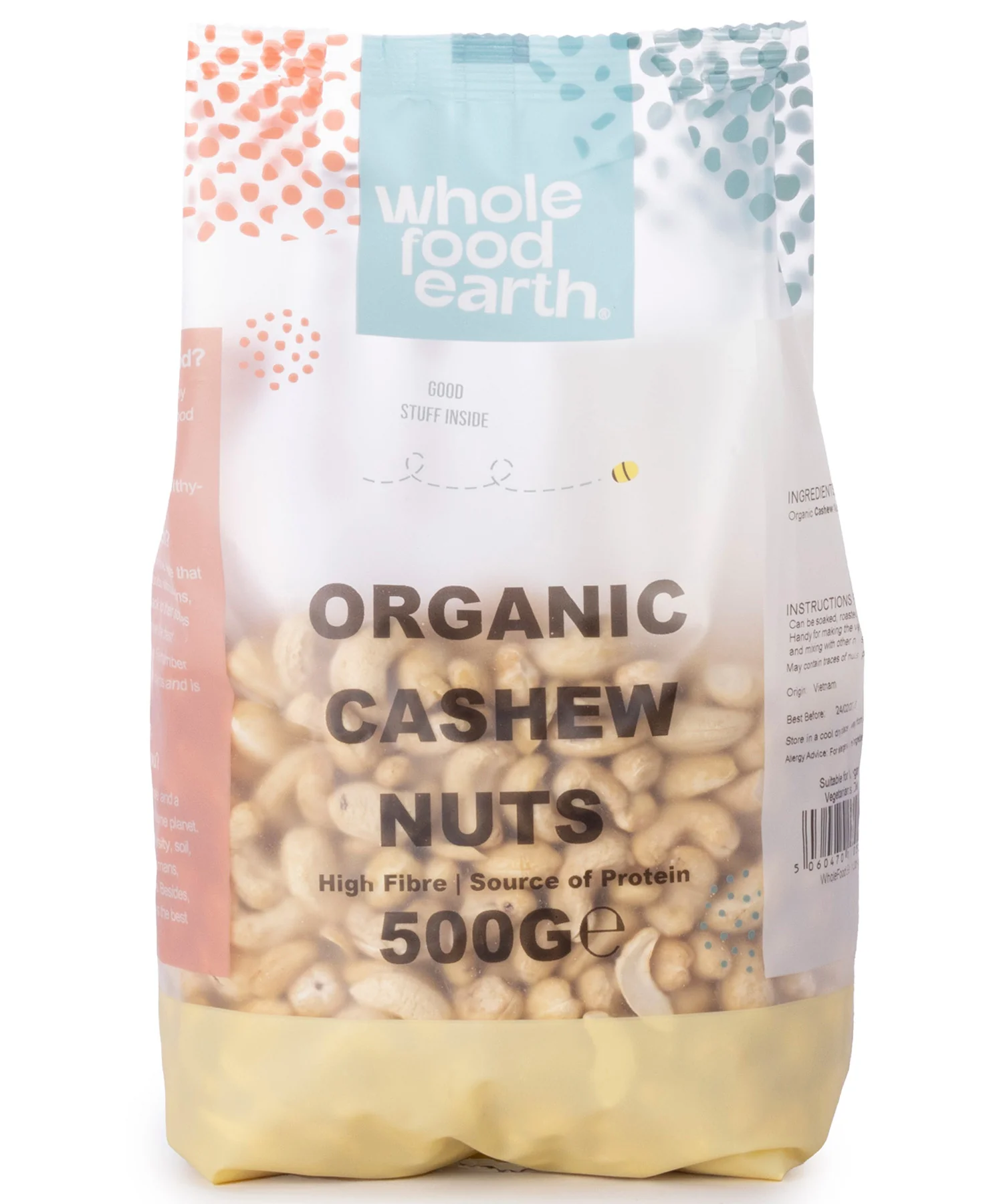 Organic Cashew Nuts Whole - Image 4