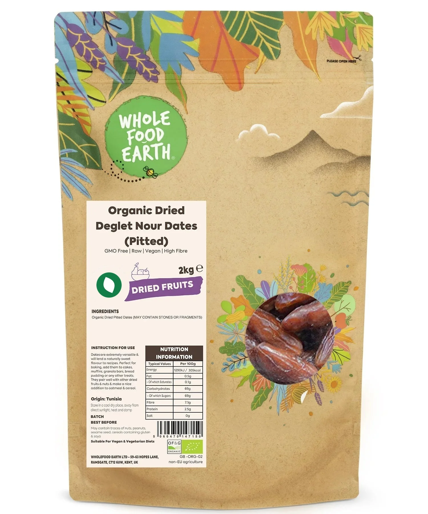 Organic Deglet Nour Dates Pitted - Image 13