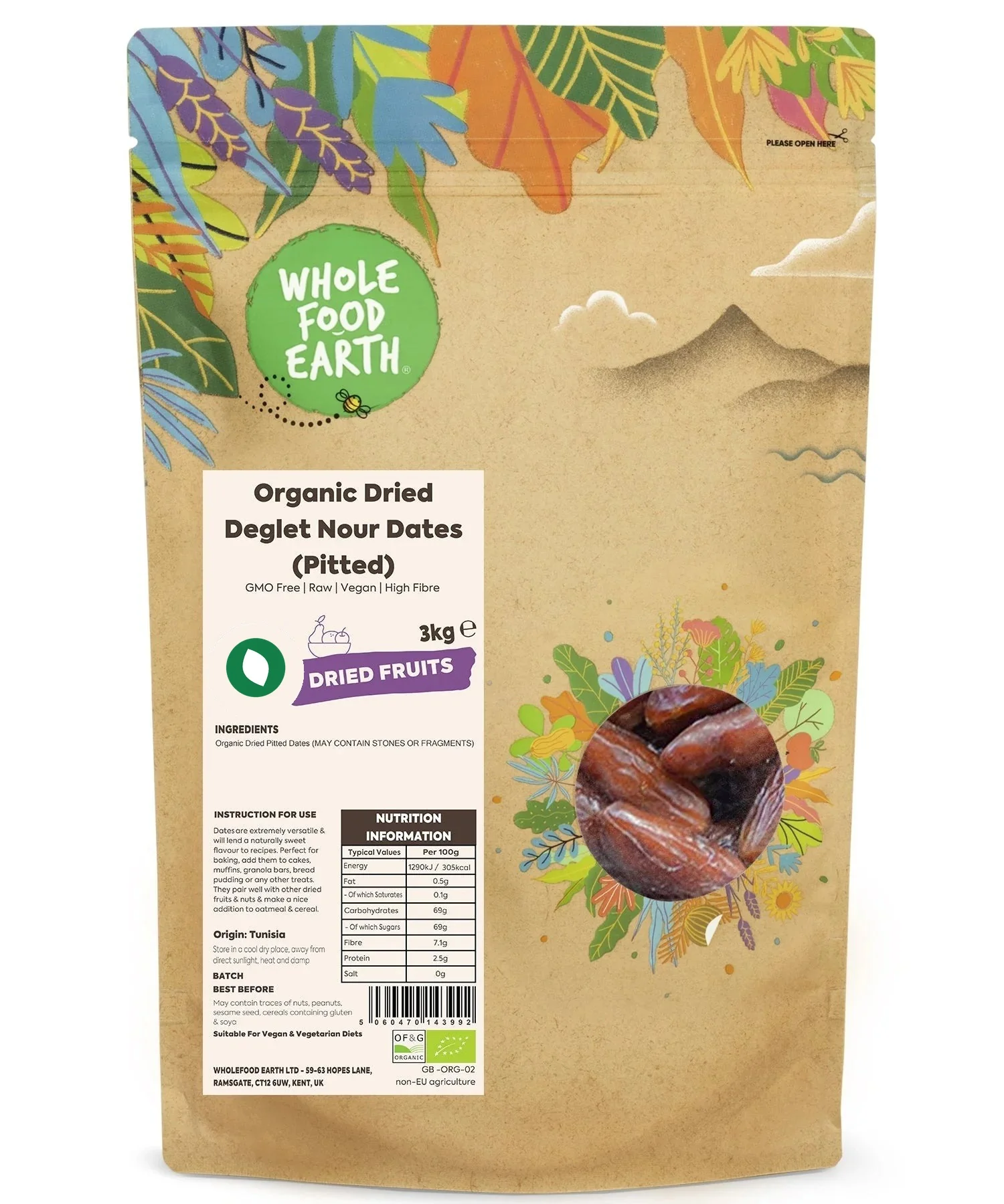 Organic Deglet Nour Dates Pitted - Image 14