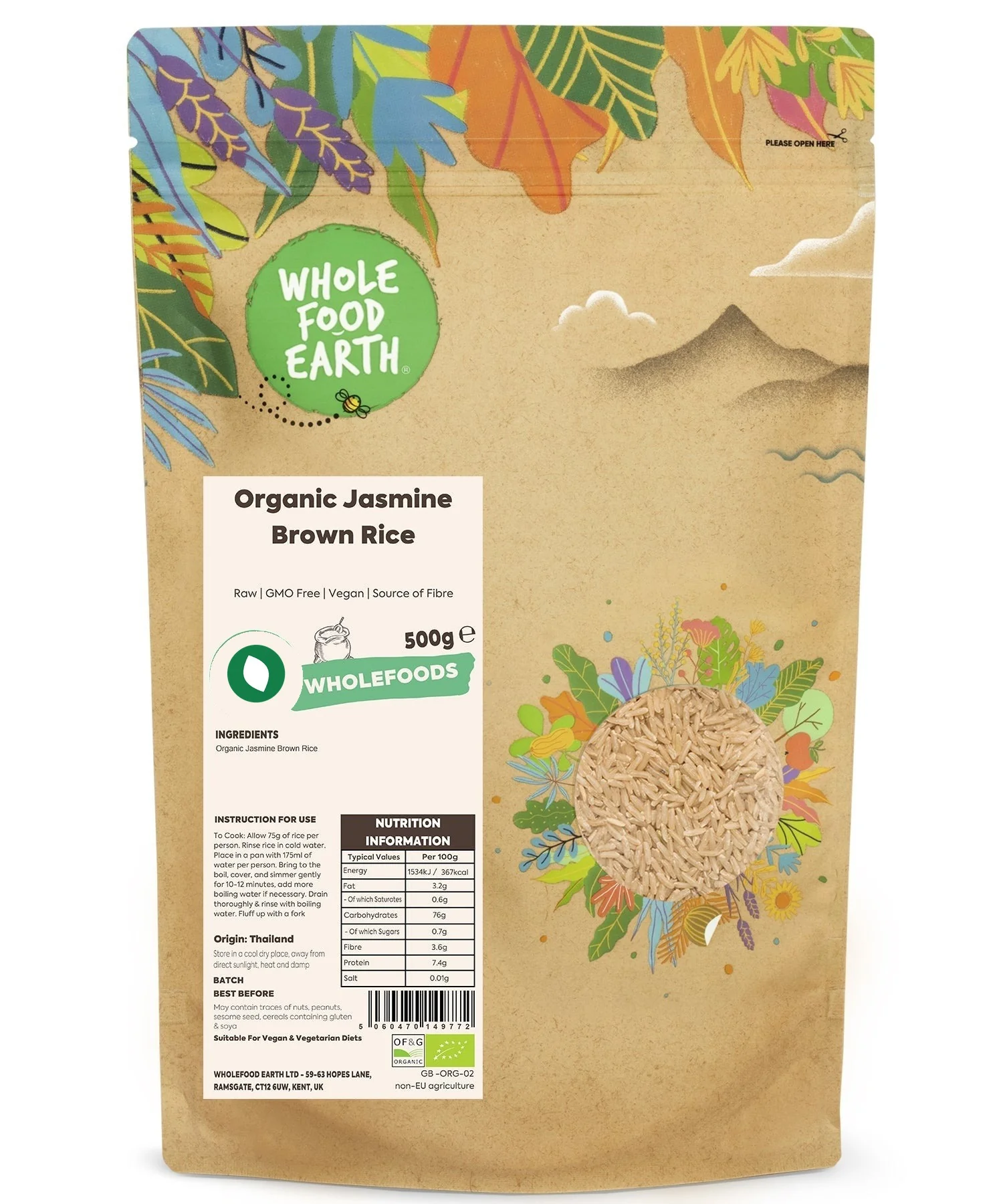 Organic Jasmine Brown Rice - Image 6