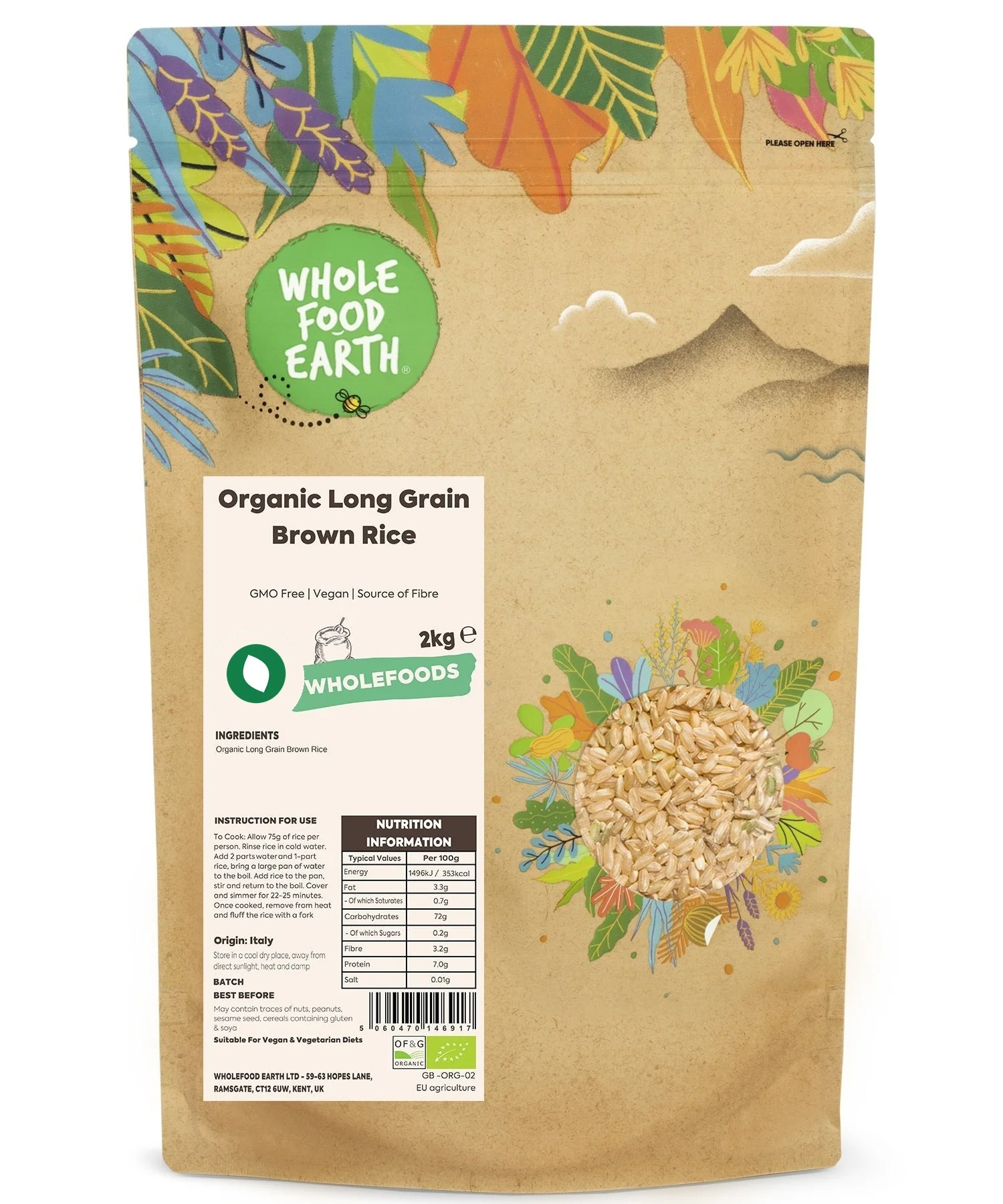 Organic Long Grain Brown Rice - Image 7