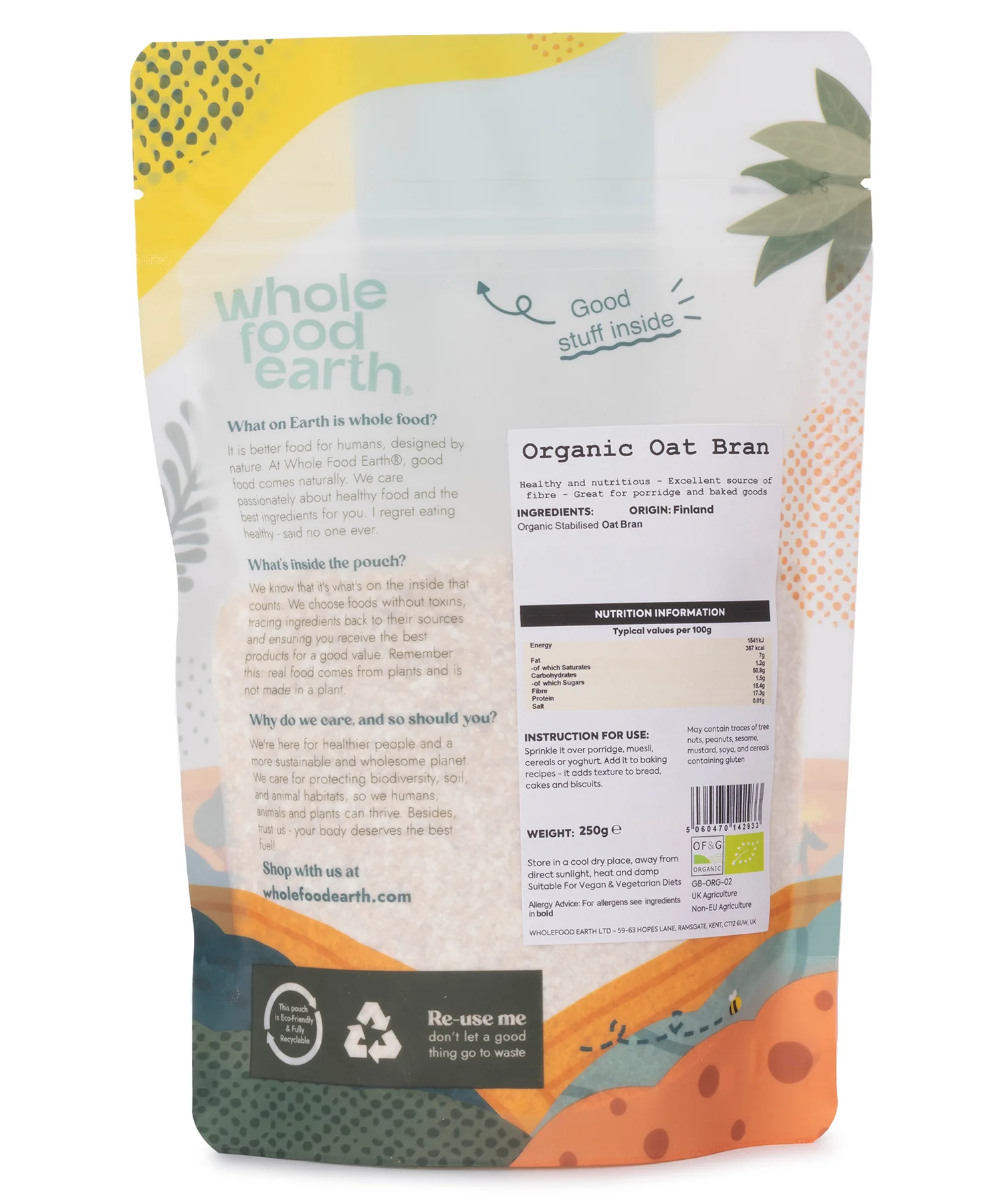 Organic Oat Bran - Image 4