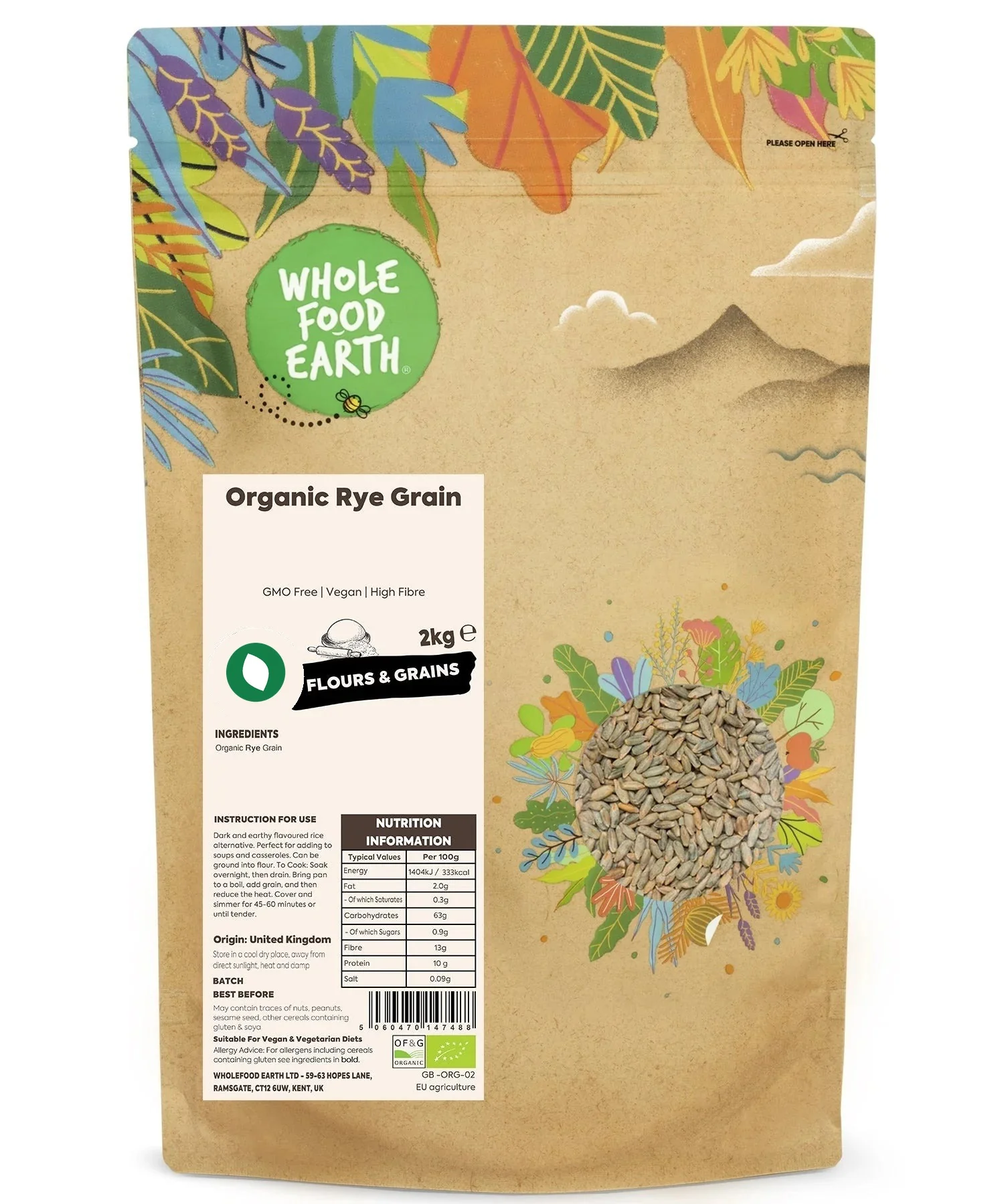 Organic Rye Grain - Serious Grains - Image 8