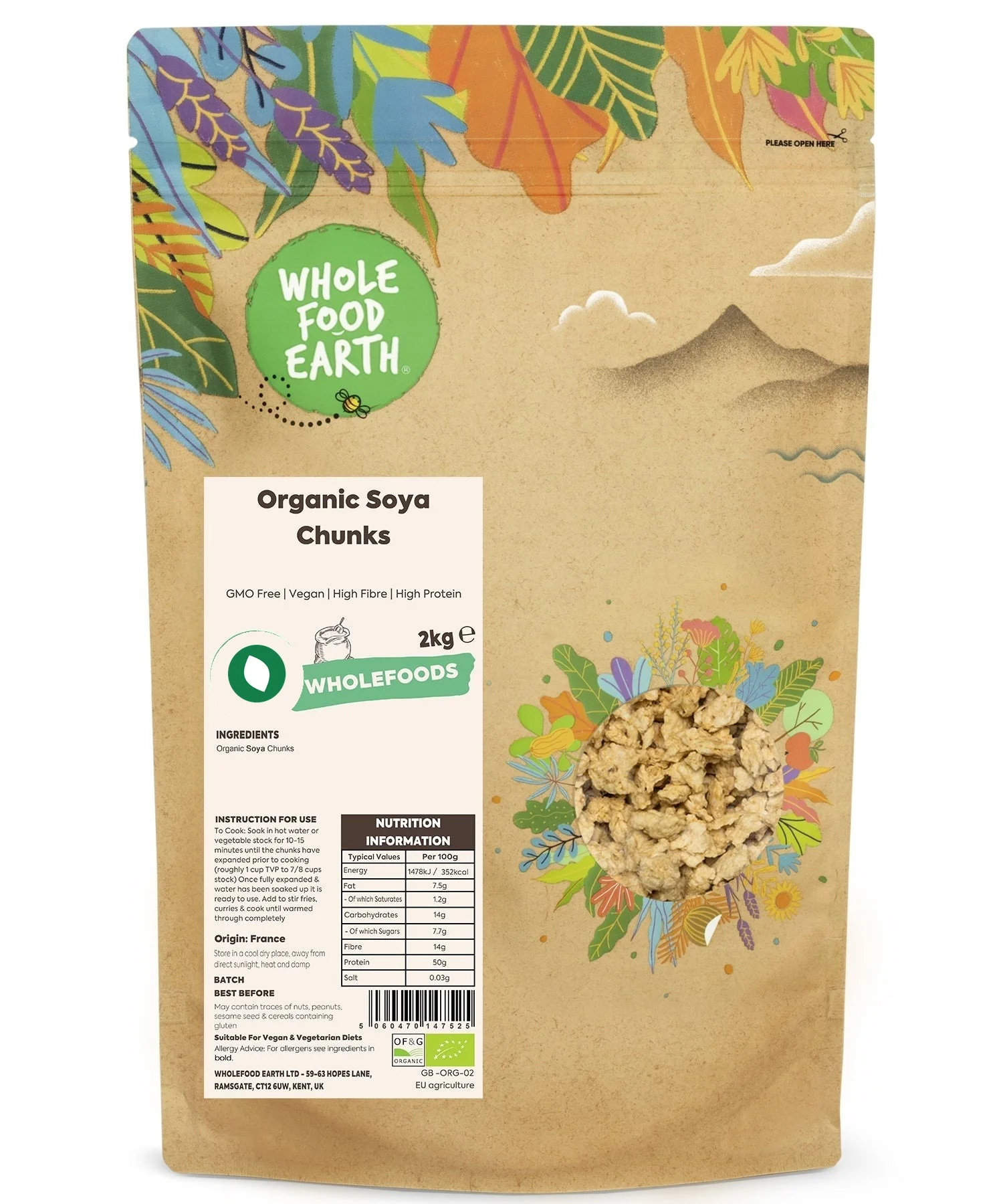 Organic Soya Chunks - Image 8