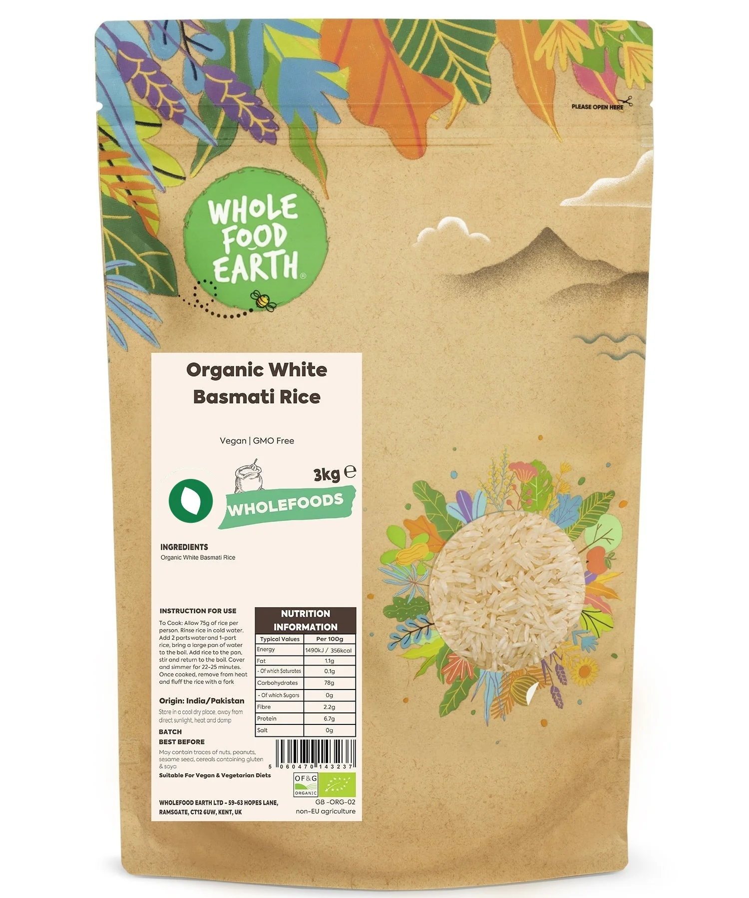 Organic White Basmati Rice - Image 7