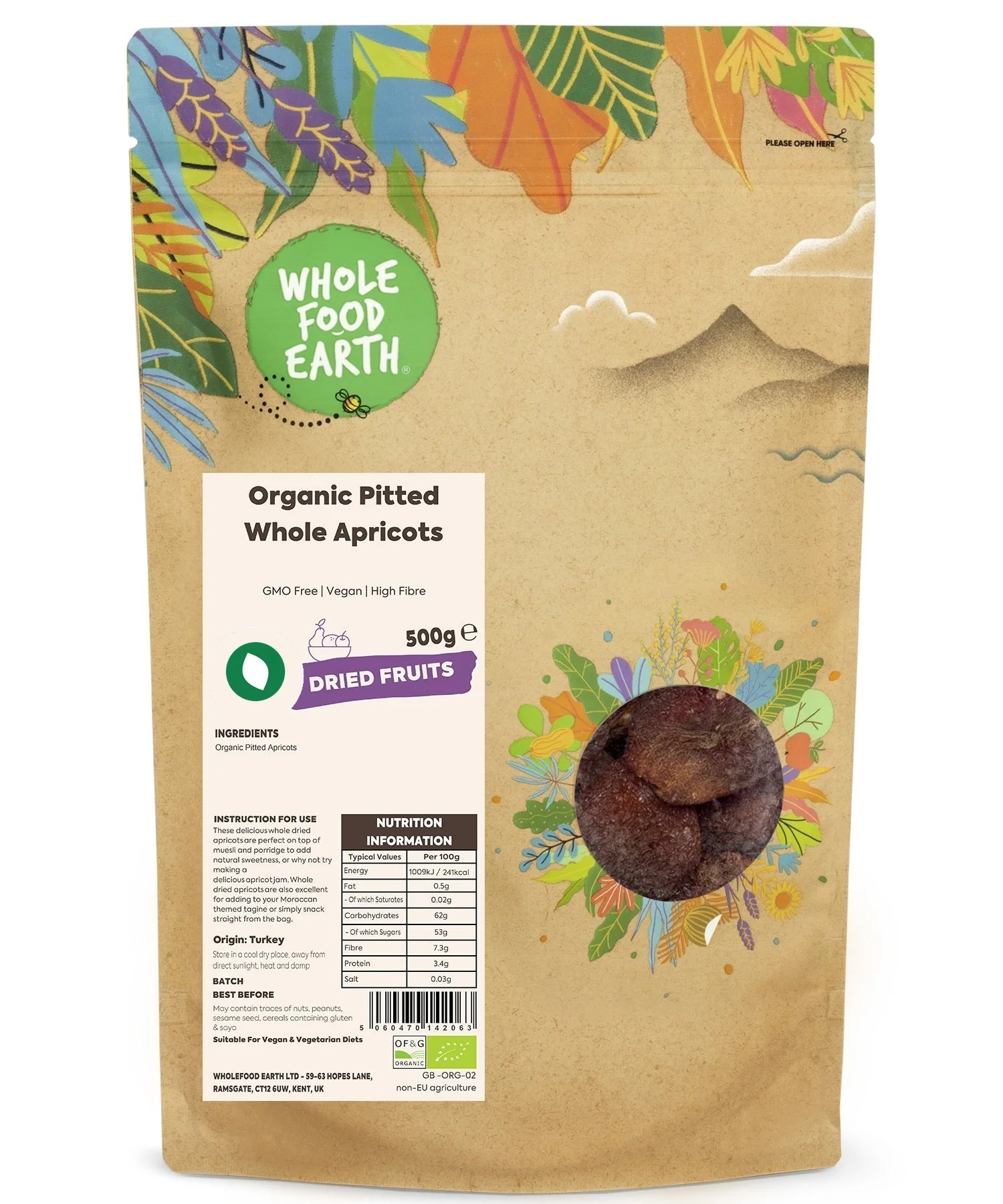 Organic Pitted Whole Apricots - Image 6
