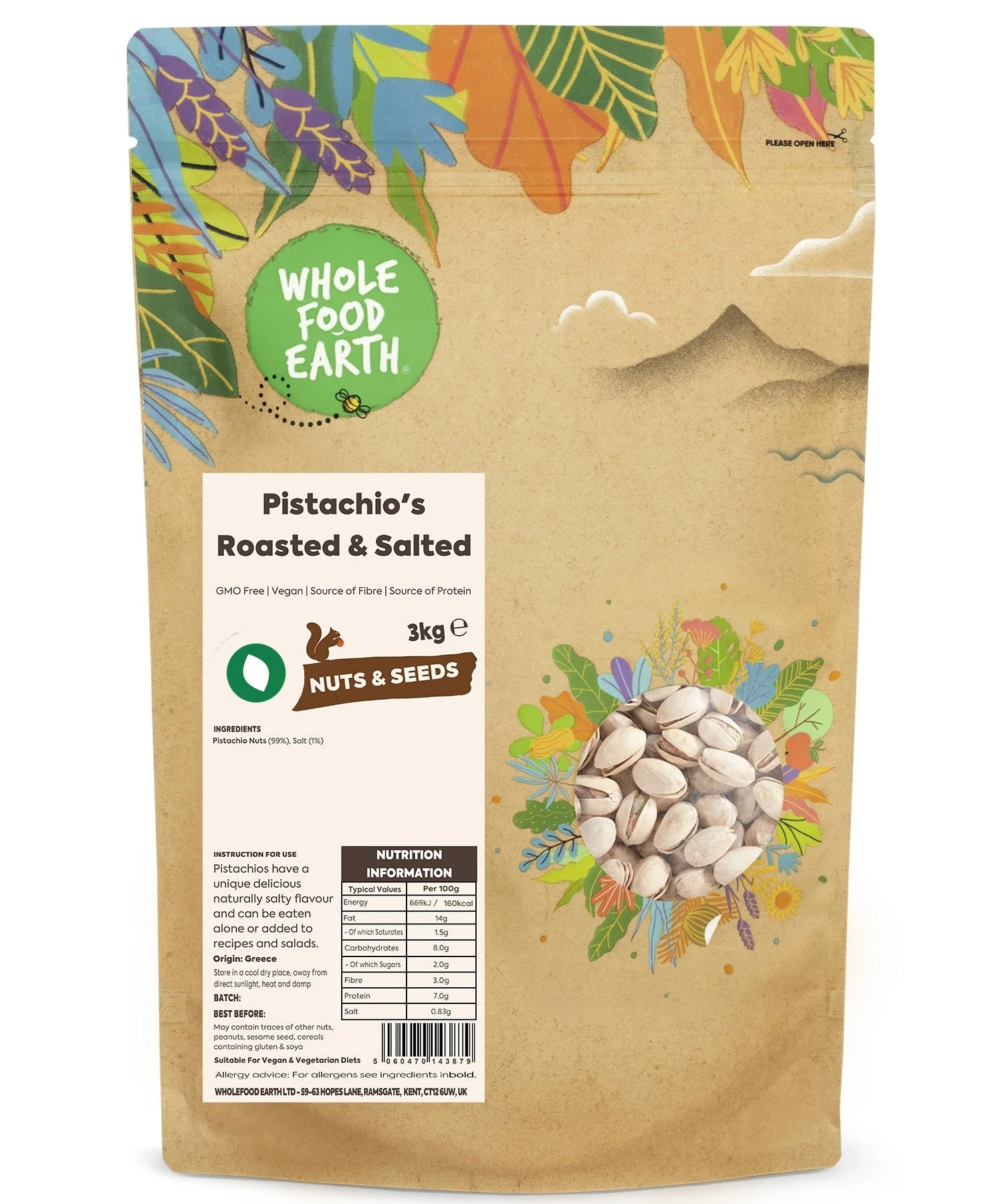 Pistachios Roasted & Salted - Image 11